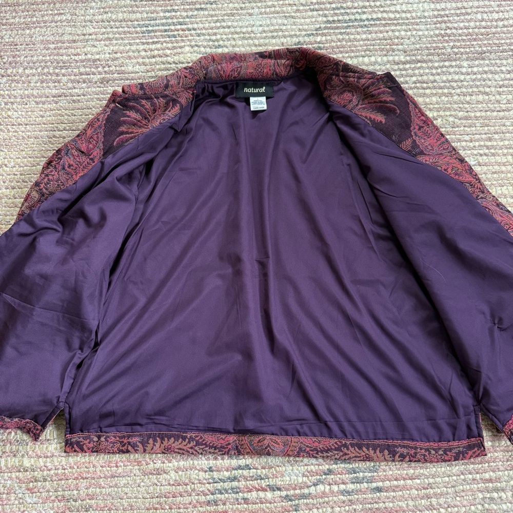 Beaded Wool Button-Up Jacket - Picture 6 of 10